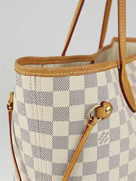 lv neverfull mm damier azur canvas|louis vuitton neverfull canvas.